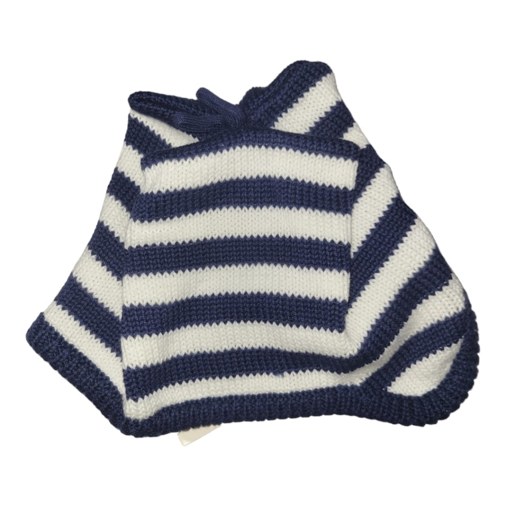 Angel Dear  white and blue striped hat 0/3 M